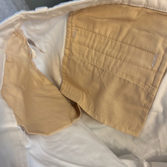 Loft white cotton shorts.Plus size - Picture 6 of 8